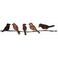 Eco Style Home Eangee Home Design esh190 Birds On A Wire Tan m7005 br